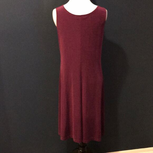 Picadilly Plum Dress Sleeveless - Picture 4 of 5